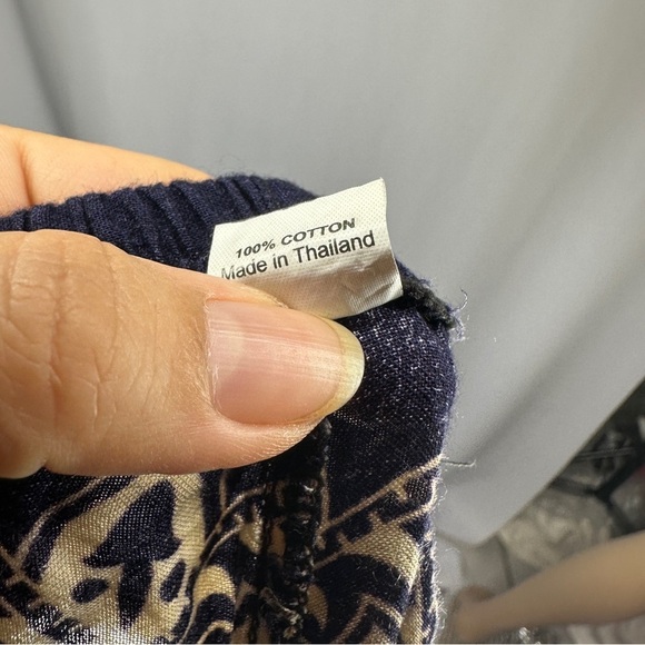 Paisley Pants 100% Cotton - Picture 3 of 4